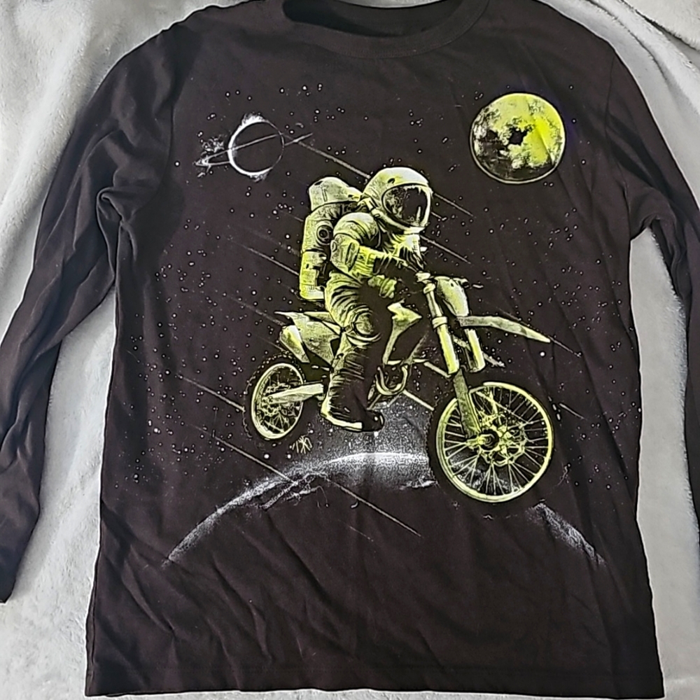 Boys astronaut shirt